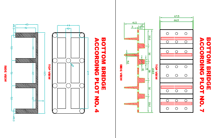 Su-Kam bottom bridge vertical-rib design modification for tubular batteries