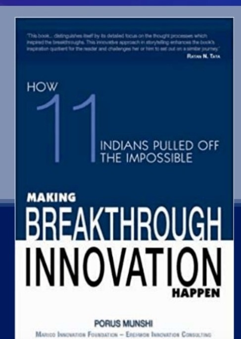 Making Breakthrough Innovation Happen by Porus Munshi — book cover